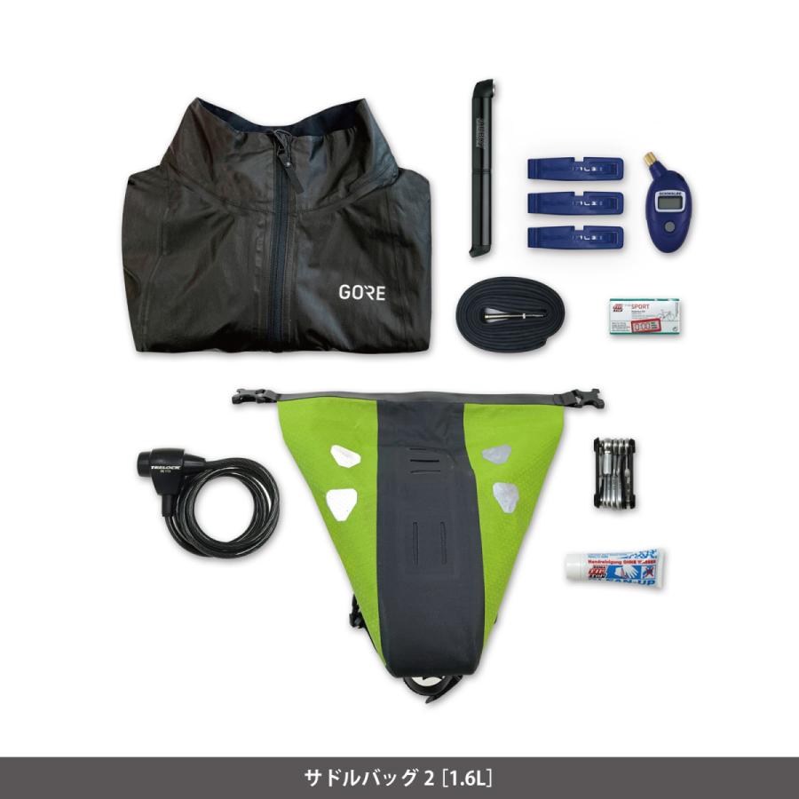 ORTLIEB（オルトリーブ） サドルバッグ (4.1L) F9424 : GORO BIKE