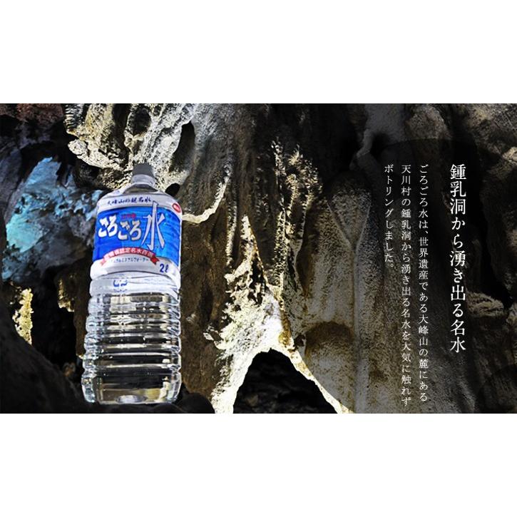 水　ミネラルウォーター　期間限定　大寒の水　ごろごろ水５００ｍｌ×２０本入×２箱（40本）送料がお得　天然水　奈良　吉野　ミネラルウォーター｜gorogoro32｜08