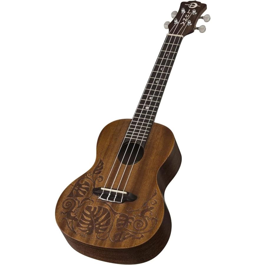 2022春夏新作 Luna Guitars UKE MO MAH Ukulele Concert Marron