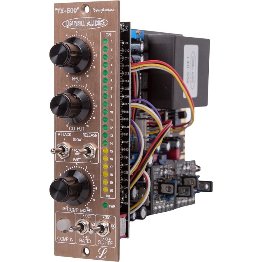 安いを販売 Lindell Audio 7X-500 500シリーズ F.E.T.コンプレッサー