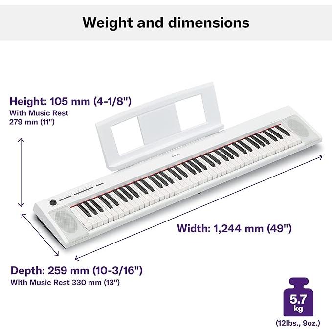 YAMAHA 電子ピアノ ピアジェーロ NP-32WH ホワイト 白 ヤマハ 【公式通販】