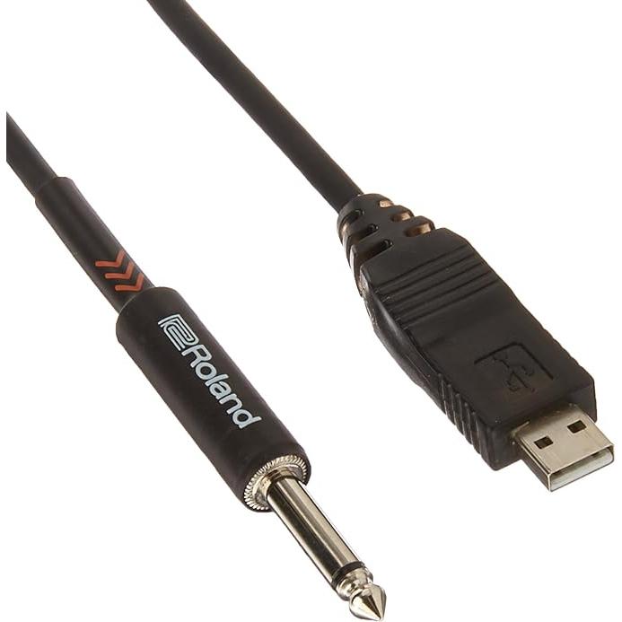 激安大特価！  Roland RCC-10-US14 Black Series Interconnect USB to 1/4-Inch 10ft Cable， 10 feet (RCC10US14)
