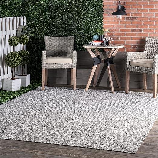 nuLOOM Wynn Braided Indoor/Outdoor Area Rug, 6