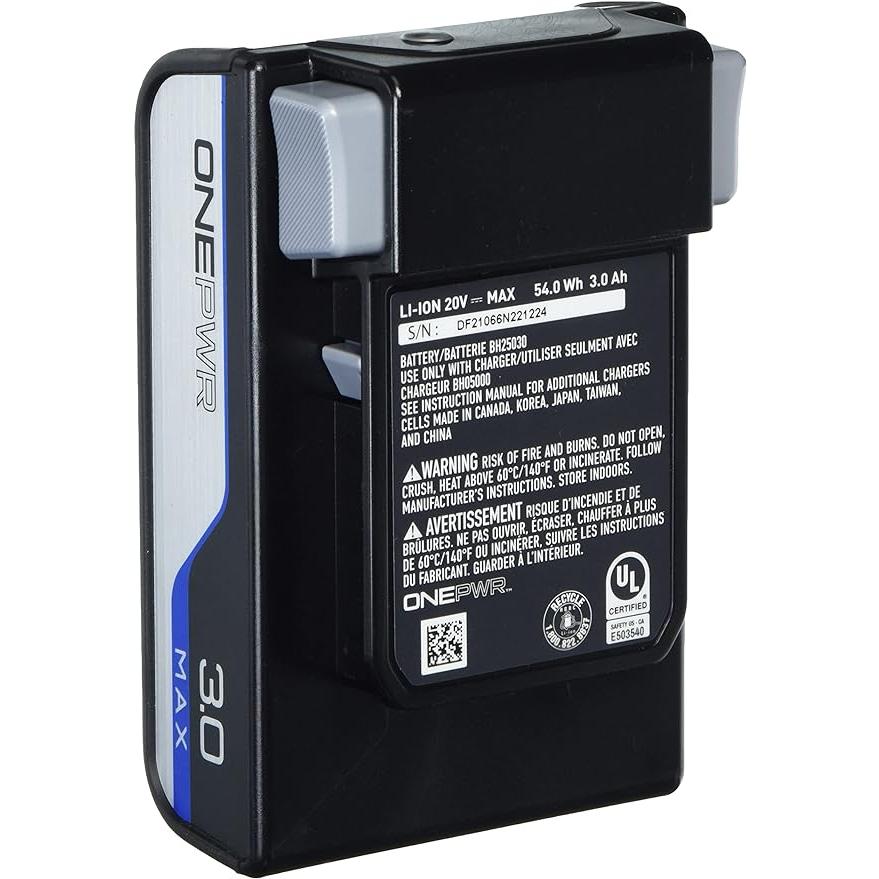 専門 Hoover ONEPWR 3.0 Ah Lithium Ion Battery， Black