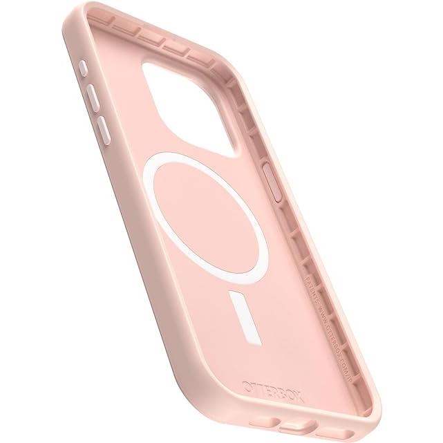 OtterBox iPhone 15 Pro MAX (Only) Symmetry Series Case - BALLET SHOES (Pink), snaps to MagSafe, ultra-sleek, raised edges protect camera ＆ screen｜gosaidenso｜04