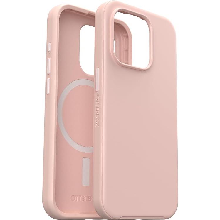 OtterBox iPhone 15 Pro (Only) Symmetry Series Case - BALLET SHOES (Pink), snaps to MagSafe, ultra-sleek, raised edges protect camera ＆ screen｜gosaidenso｜07