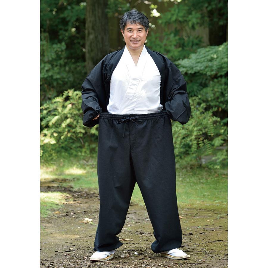 作務衣 メンズ さむい 男性用 寺用 春夏用 洗える 大きいサイズ [紬織作務衣 (3L-7L)] 父の日 送料無料 : 作務衣専門館 五彩堂 ...