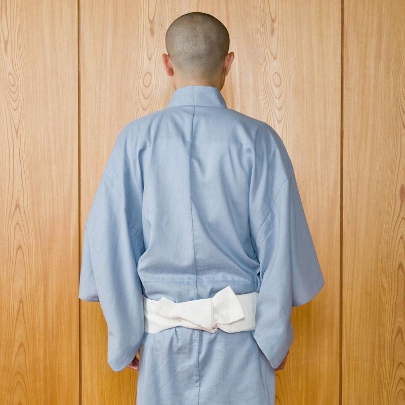 高級 苧麻 帯 着付け小物 着物用 和装品 和装小物 メンズ 男性用 紳士 日本製 麻100％ [苧麻白角帯] 父の日 母の日 送料無料｜gosaido｜04