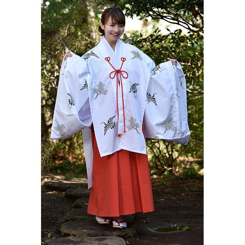 白衣 はくえ びゃくえ びゃくい 法衣 行衣 巫女 神職 僧侶 女性 婦人