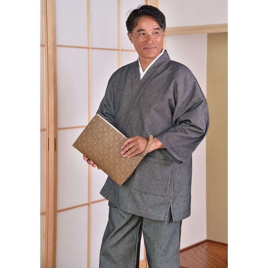 和柄 手持ちバッグ セカンドバッグ メンズ 男性 紳士 B5サイズ [名物裂