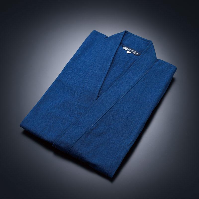 高級藍染 作務衣 メンズ 男性用 紳士 春夏秋冬 通年 日本製 [阿波藍