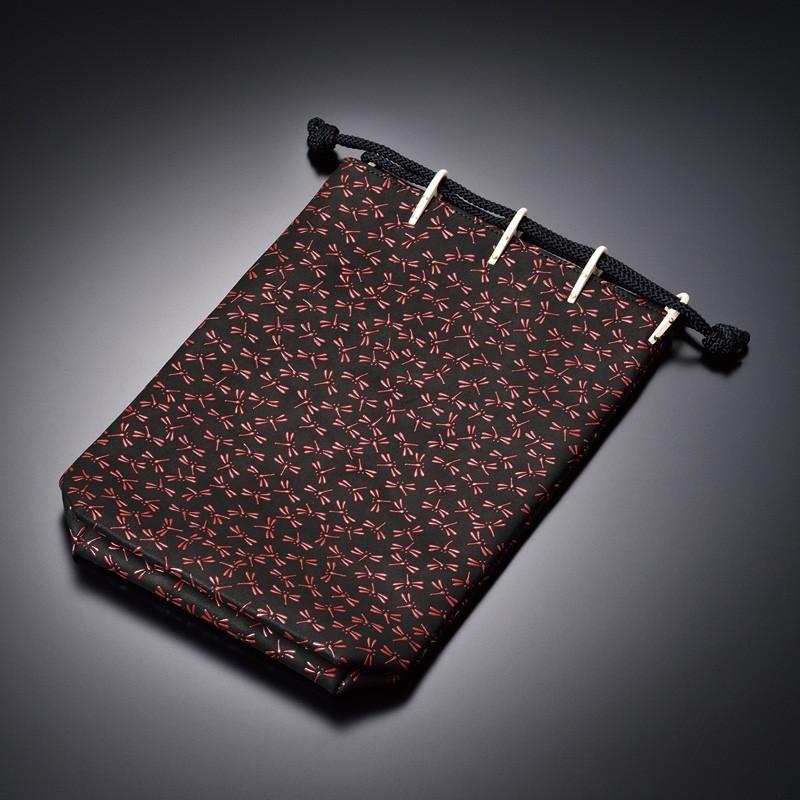 印傳屋 合切袋 ポーチ 和装小物 メンズ レディース 日本製 鹿革 [印傳