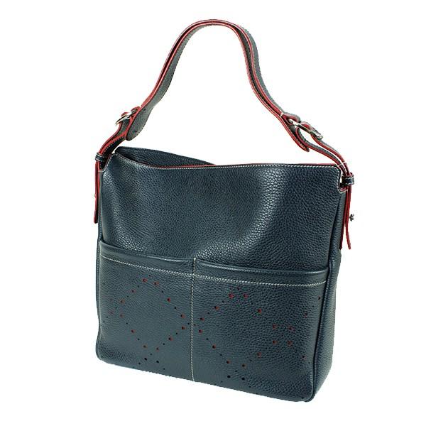 MAURO GOVERNAマウロゴヴェルナレザーハンドバッグイタリア製