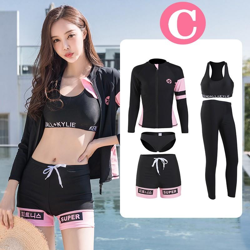 水着 ラッシュガード レディース 長袖 上下5点セット 体型カバー 大きいサイズ Uvカット Upf50 紫外線対策 Uvパーカー 日焼け防止 ひんやり 水着新作 0611yyset01 五洲機器 通販 Yahoo ショッピング