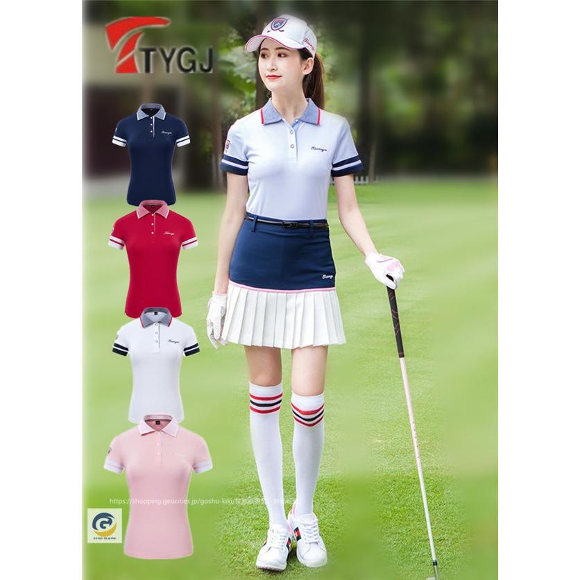 ゴルフ 半袖ポロシャツ ゴルフウェア シャツ レディース ポロシャツ 春夏新作モデル 0615gfpl18 五洲機器 通販 Yahoo ショッピング