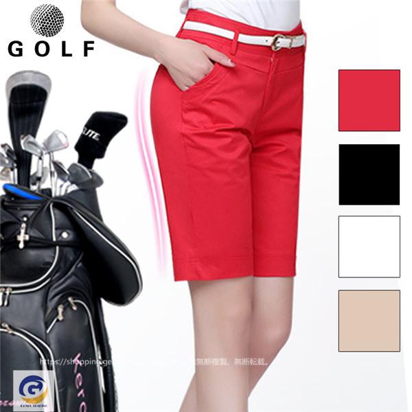 ゴルフウェア レディース ショートパンツ ゴルフ 膝上 入荷予定 大きいサイズ ストレッチ スポーツ 春夏 短パン おしゃれ 夏用