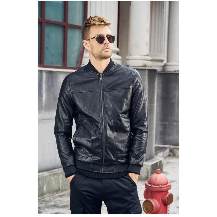 在庫あり 即納 ライダースジャケット レザージャケット メンズ 革ジャン アウター ブルゾン コート シングル 大きいサイズ 秋 冬 Pu 数量限定 特売 Tellosystems Com