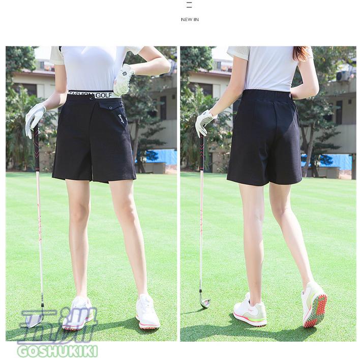 ゴルフウェア レディース ショートパンツ ゴルフ 膝上 五分丈パンツ ストレッチ 短パン おしゃれ 春夏 夏用 スポーツ 23gfshp05 五洲機器 通販 Yahoo ショッピング