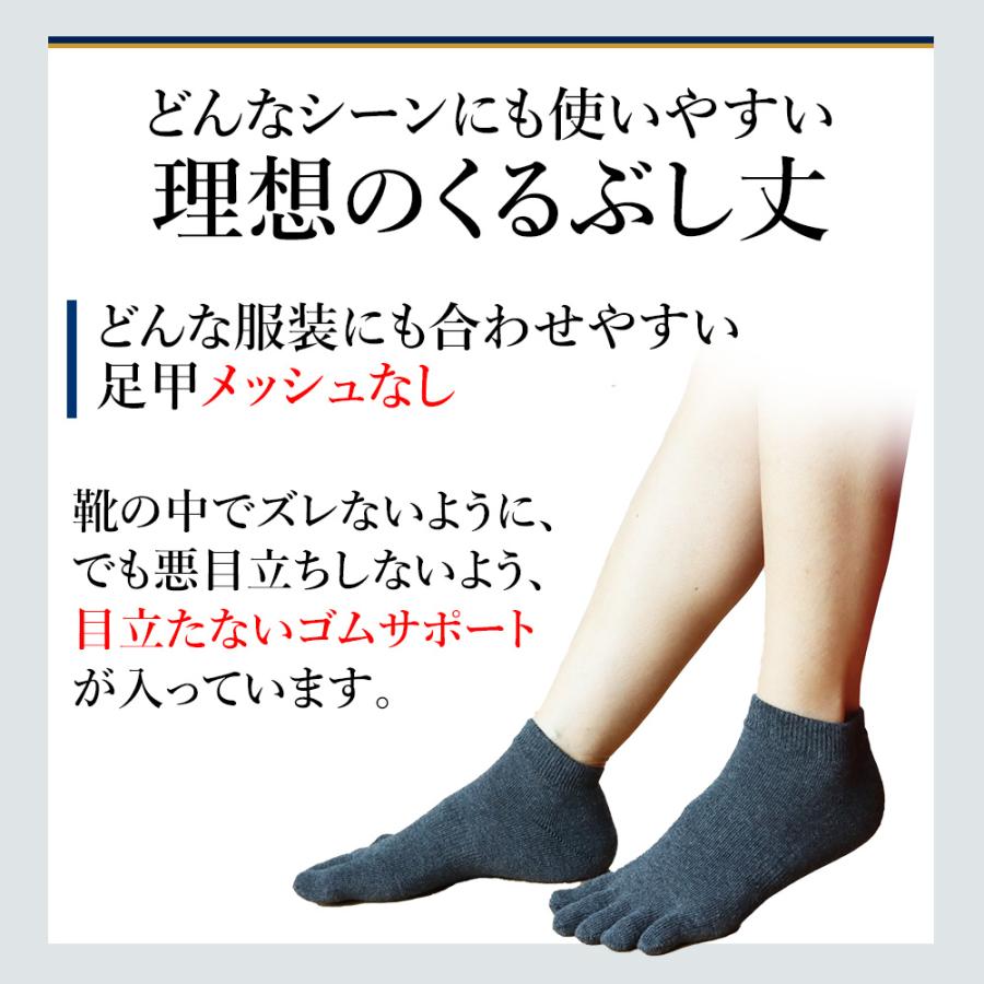 五本指 ソックス 5本指 靴下 メンズ レディース くるぶし 綿 黒 白 厚手 サポート スポーツ マラソン ランニング 陸上 夏用 |  | 07