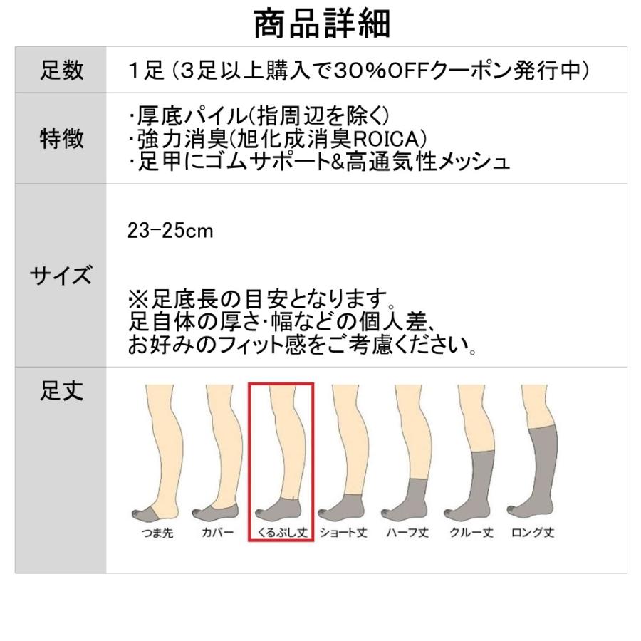 五本指 ソックス 5本指 靴下 レディース くるぶし 綿 黒 白 厚手 消臭 サポート スポーツ マラソン ランニング 陸上 夏用 |  | 08