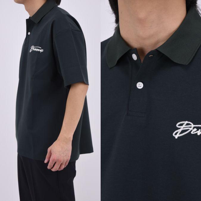 【26SS】DEVEREUX GOLF デヴァローゴルフ DVG OVER FIT POLO / バックプリント オーバーサイズ ポロシャツ スポーツ ゴルフ 正規品 M-XL 075762012の画像
