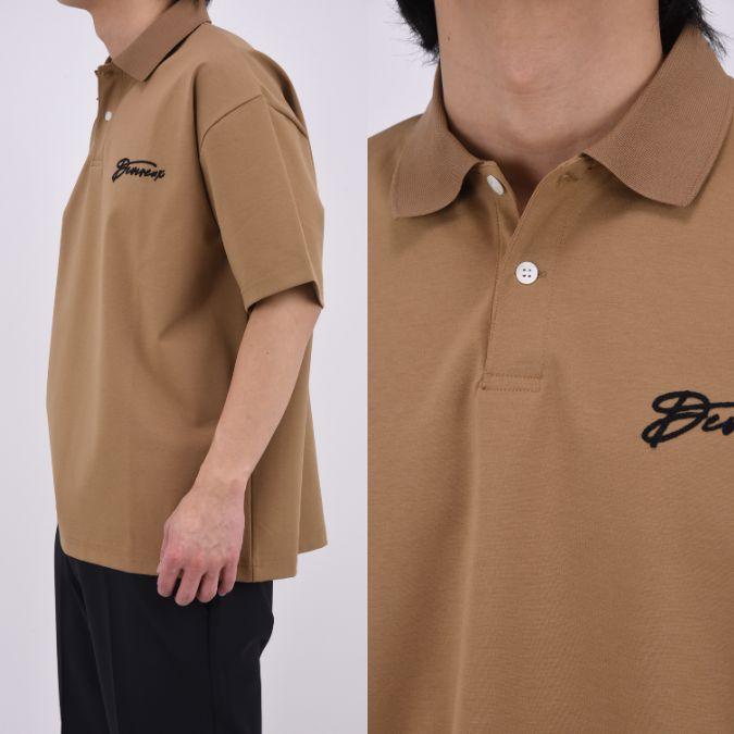 【26SS】DEVEREUX GOLF デヴァローゴルフ DVG OVER FIT POLO / バックプリント オーバーサイズ ポロシャツ スポーツ ゴルフ 正規品 M-XL 075762012の画像
