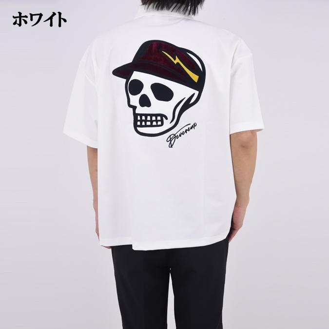 【26SS】DEVEREUX GOLF デヴァローゴルフ DVG OVER FIT POLO / バックプリント オーバーサイズ ポロシャツ スポーツ ゴルフ 正規品 M-XL 075762012の画像