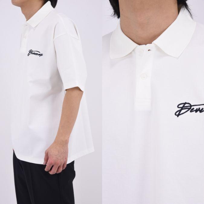【26SS】DEVEREUX GOLF デヴァローゴルフ DVG OVER FIT POLO / バックプリント オーバーサイズ ポロシャツ スポーツ ゴルフ 正規品 M-XL 075762012の画像