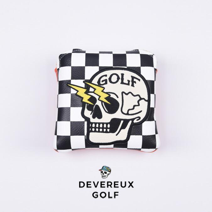 DEVEREUX GOLF デヴァローゴルフ Shocker Skull Mallet Putter Cover