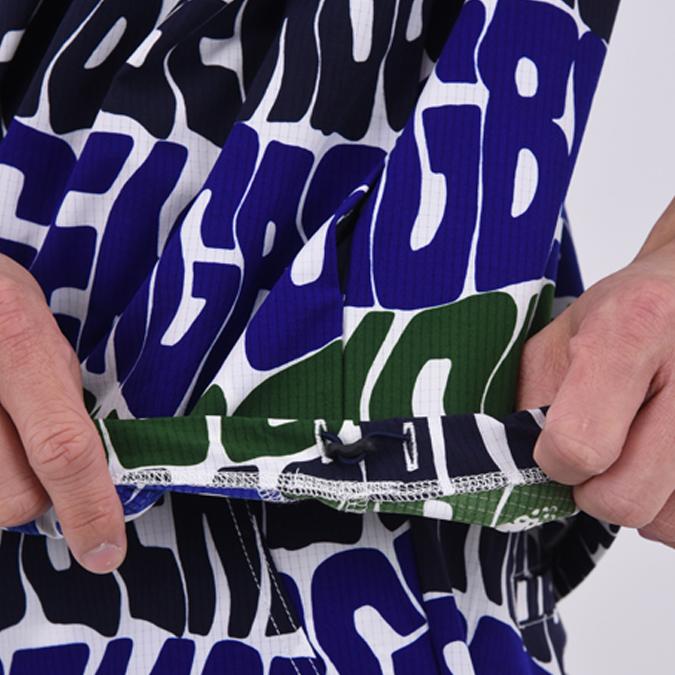 【26SS】GREEN EDGE MONKEYS グリーンエッジモンキーズ ORIGINAL PRINT MOCK NECK / オリジナルプリント モックネック スポーツ ゴルフ 半袖 M-XL 60353010の画像