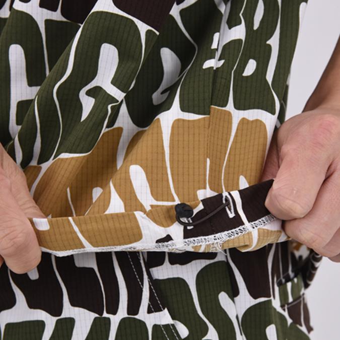 【26SS】GREEN EDGE MONKEYS グリーンエッジモンキーズ ORIGINAL PRINT MOCK NECK / オリジナルプリント モックネック スポーツ ゴルフ 半袖 M-XL 60353010の画像