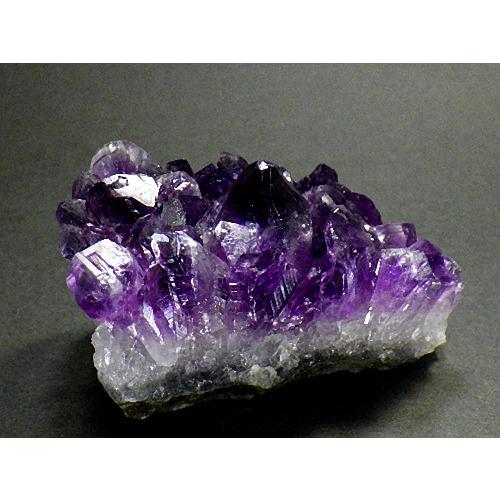 アメジストクラスター 紫水晶 １６３g 高品質 結晶 Amethyst ウルグアイ アルティガス産 送料無料 No.３６の画像