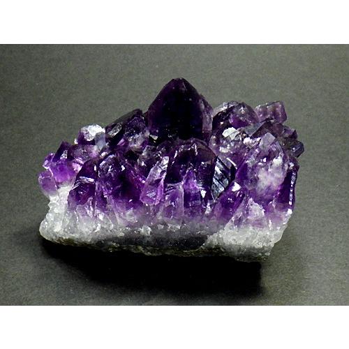 アメジストクラスター 紫水晶 １６３g 高品質 結晶 Amethyst ウルグアイ アルティガス産 送料無料 No.３６の画像