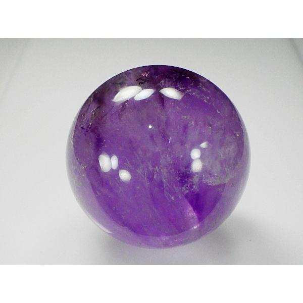 アメジスト丸玉 50mm玉 虹入り 紫水晶 丸玉 Amethyst スフィア
