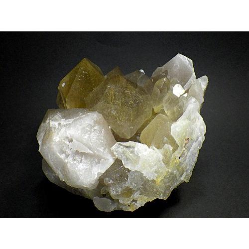 黄金ルチルクォーツ ７４４ｇ 鑑別書付き 金針水晶 タイチンルチルクォーツ 台座付き Rutilated Quartz ブラジル産 送料無料 No.１２の画像