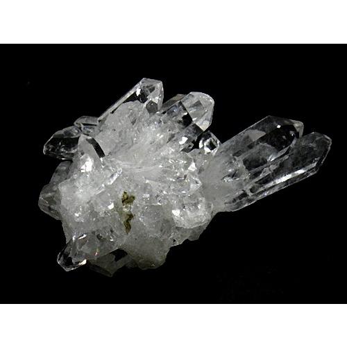 虹入り 天然水晶クラスター 水晶原石 レインボークリスタルクォーツ Crystal Quartz トマスゴンサガ産 送料無料 NO.０３の画像