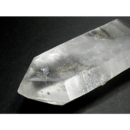 虹入り 山入り 両剣水晶 レムリアンシードクリスタル １８０ｍｍ ２４３ｇ ファントムレインボークォーツ ダブルポイント 送料無料 No.３０の画像