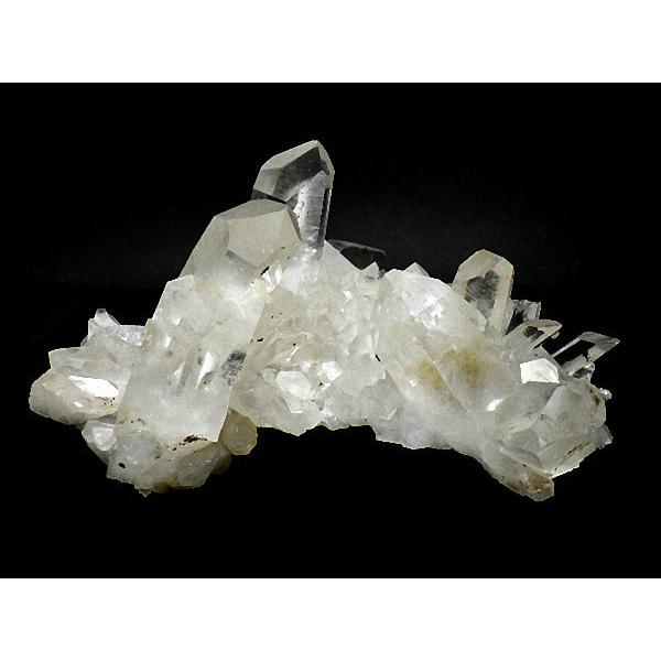 天然水晶 クラスター １．２７ｋｇ 台座付き クリスタルクォーツ 石英 原石 高品質 Crystal Quartz アーカンソー産 送料無料 No.２５の画像