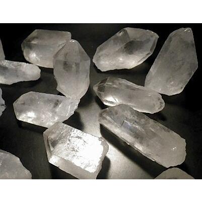 天然水晶 ５ｋｇパック １０〜６０ｇパック クリスタルクォーツ 水晶原石 Crystal Quartz 卸 業務用 全国送料無料 No.０５の画像