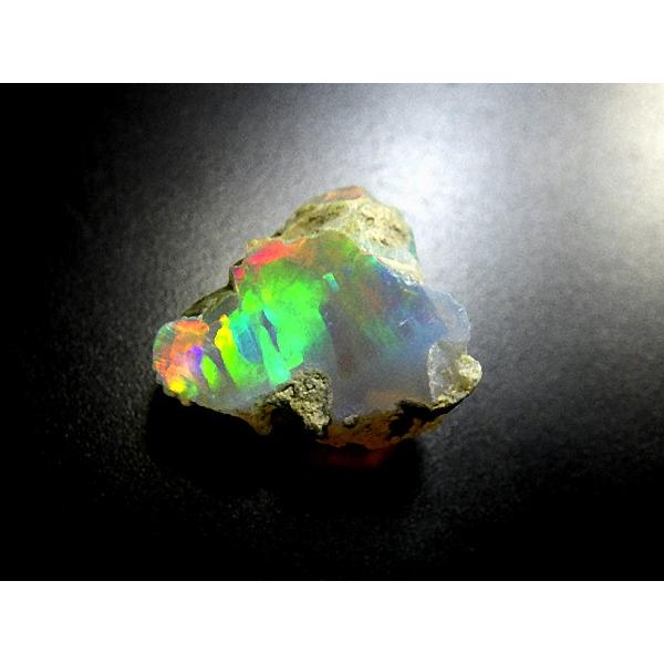 天然オパール ５ct カラット 簡易鑑別付き プレシャス オパール 遊色オパール OPAL エチオピア産 送料無料 No.07の画像