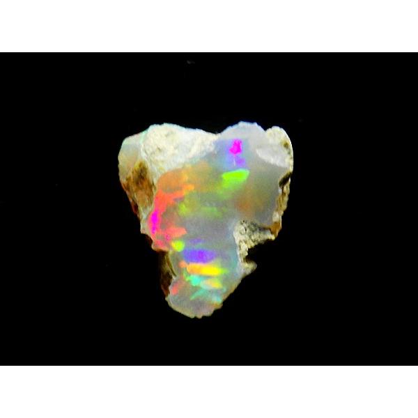 天然オパール ５ct カラット 簡易鑑別付き プレシャス オパール 遊色オパール OPAL エチオピア産 送料無料 No.07の画像