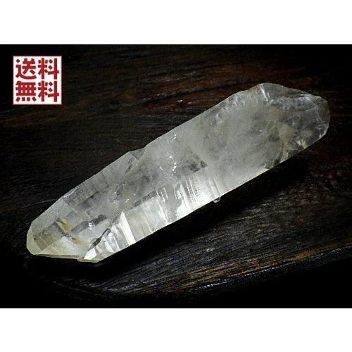 天然晶ポイント１２６ ｍｍ クリスタルクォーツ 石英 セルヒィールド ヒーリングクォーツ Quartz ザンビア産 送料無料 No.０２