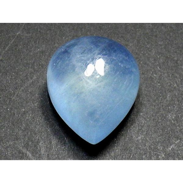 大粒 アクアマリン６０ｃｔ 簡易鑑別付き Aquamarine サンタマリアカラー 緑柱石 カボション ルース 裸石 送料無料 No.０３の画像