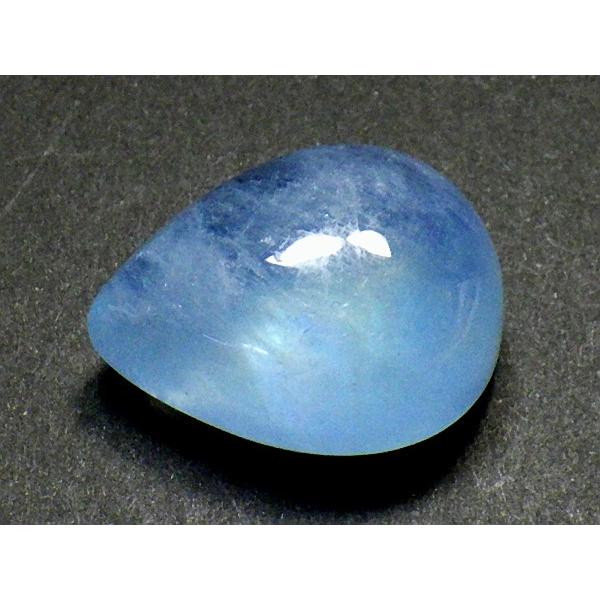 大粒 アクアマリン６０ｃｔ 簡易鑑別付き Aquamarine サンタマリアカラー 緑柱石 カボション ルース 裸石 送料無料 No.０３の画像