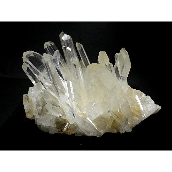 天然水晶 クラスター ９３８ｇ 台座付き クリスタルクォーツ 石英 原石 高品質 Crystal Quartz アーカンソー産 送料無料 No.０８の画像