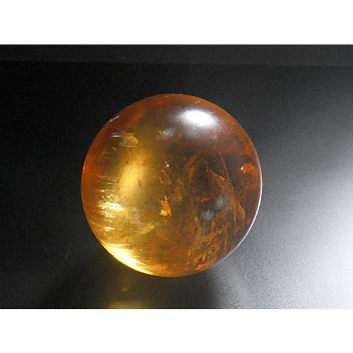 ゴールデン カルサイト 丸玉  ３８ミリ 黄金 方解石 ゴールドカルサイト calcite スフィア  送料無料 No.02の画像