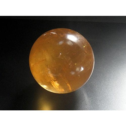 ゴールデン カルサイト 丸玉  ３８ミリ 黄金 方解石 ゴールドカルサイト calcite スフィア  送料無料 No.02の画像