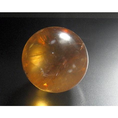 ゴールデン カルサイト 丸玉  ３８ミリ 黄金 方解石 ゴールドカルサイト calcite スフィア  送料無料 No.02の画像