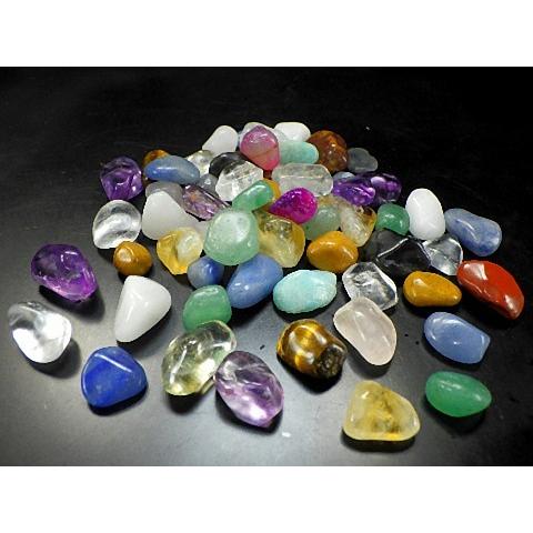 ミックス天然石 300gパック 5〜10ミリ 天然水晶 パワーストーン