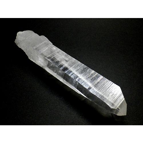 天然水晶 レムリアンシードクリスタル １２９ｍｍ レムリアンクォーツ 高品質 原石ポイント セラ・デ・カブラル産 送料無料 No.２６の画像